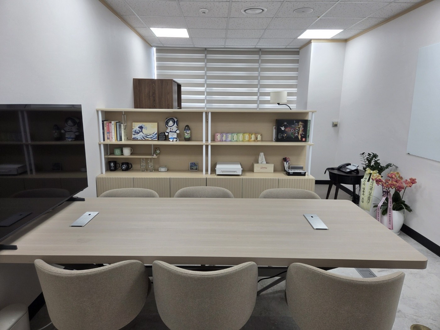 SPACE Lab office one month after opening.